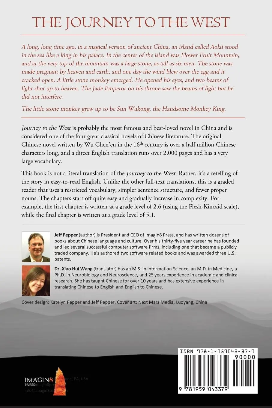 Rückseite: 9781959043379 | The Journey to the West | Jeff Pepper (u. a.) | Taschenbuch | Englisch