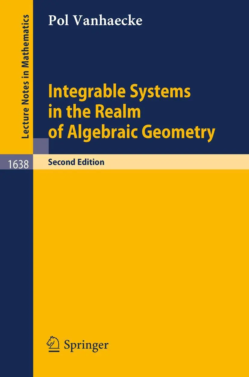 Cover: 9783540423379 | Integrable Systems in the Realm of Algebraic Geometry | Pol Vanhaecke