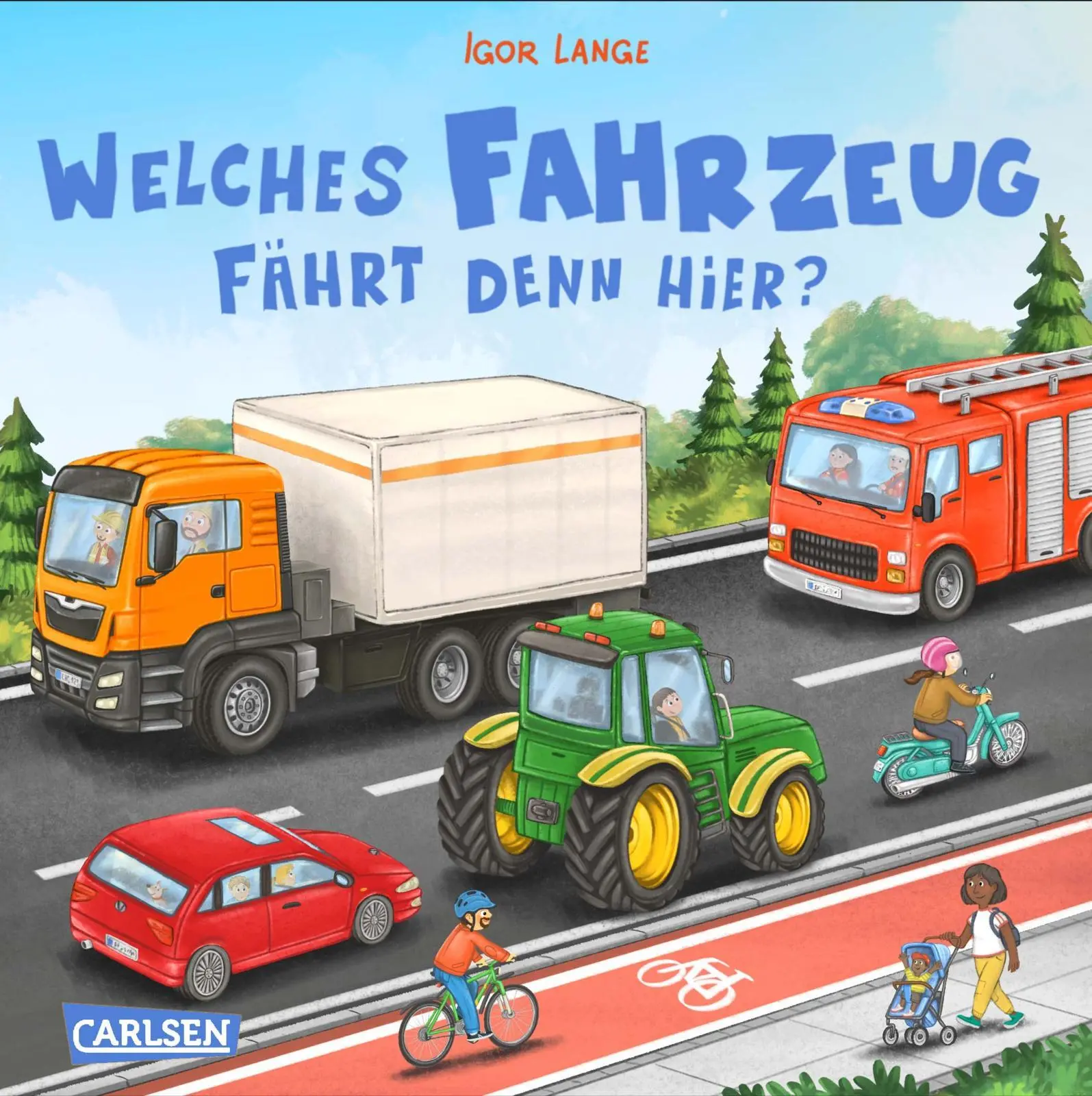 Cover: 9783551173379 | Welches Fahrzeug fährt denn hier? | Julia Hofmann | Buch | 12 S.