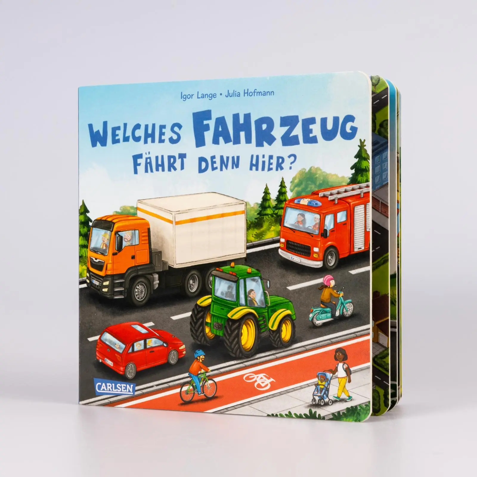 Bild: 9783551173379 | Welches Fahrzeug fährt denn hier? | Julia Hofmann | Buch | 12 S.