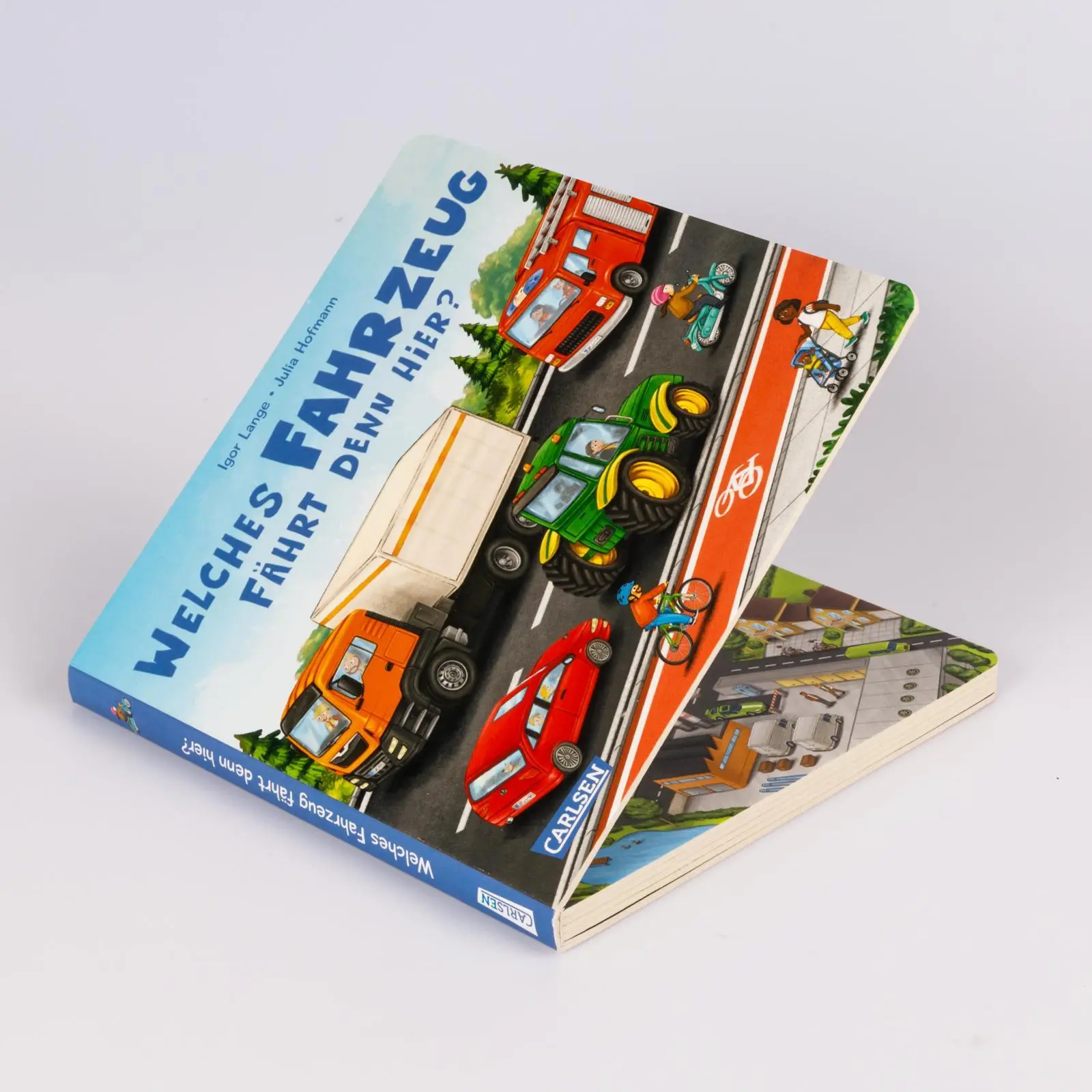 Bild: 9783551173379 | Welches Fahrzeug fährt denn hier? | Julia Hofmann | Buch | 12 S.