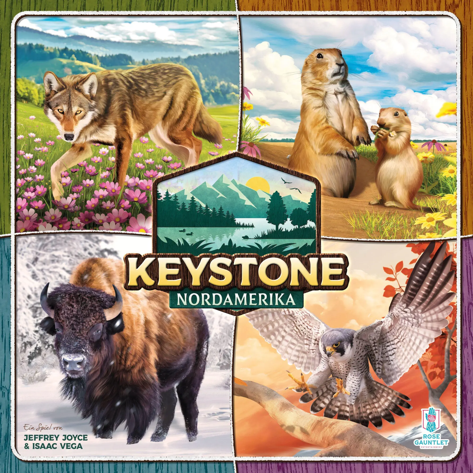 Cover: 4015566603479 | Keystone Nordamerika | Jeffrey Joyce (u. a.) | Spiel | RGAD0001 | 2022