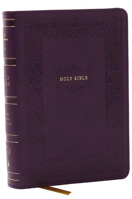 Cover: 9781400333479 | KJV Holy Bible: Compact with 43,000 Cross References, Purple...