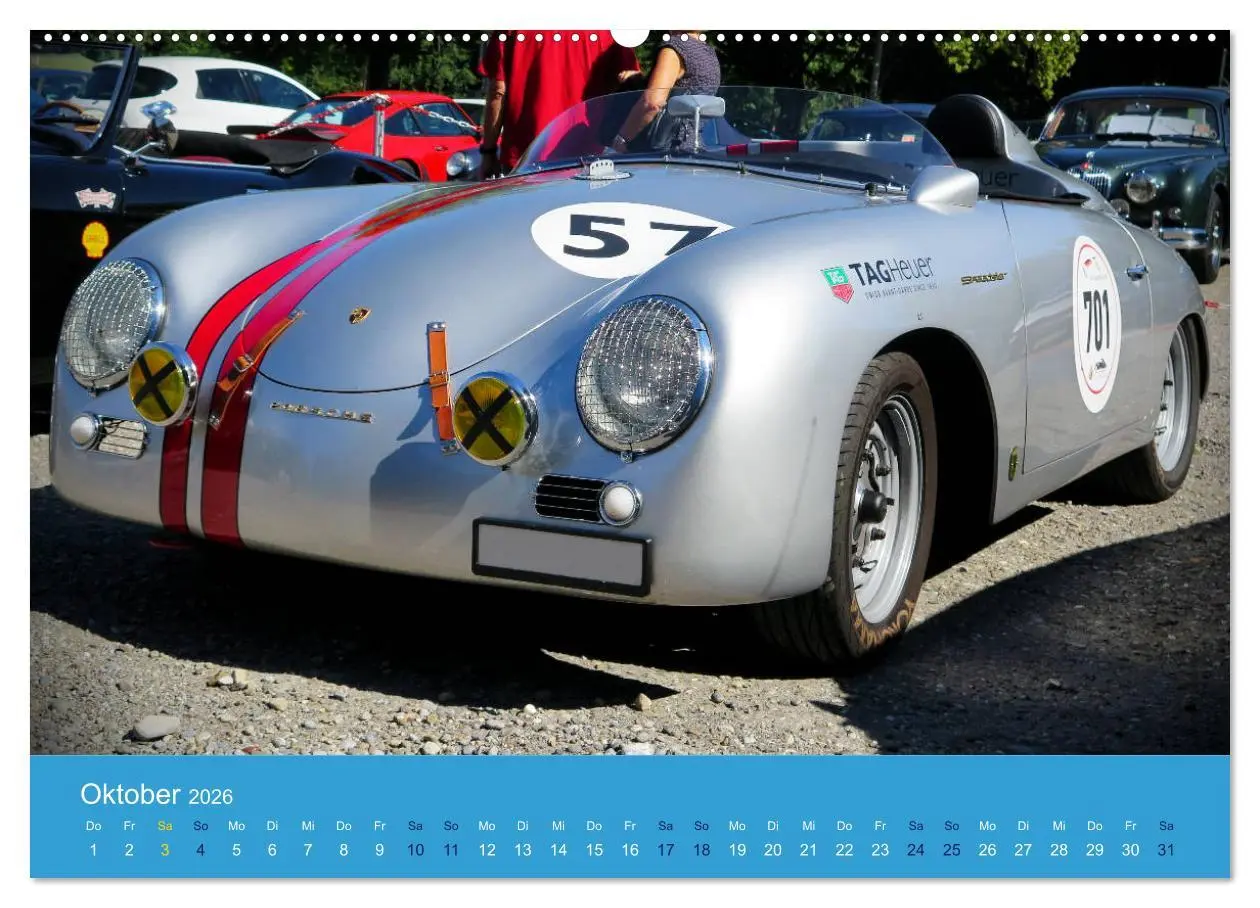 Bild: 9783457663479 | Porsche Classics (hochwertiger Premium Wandkalender 2026 DIN A2...