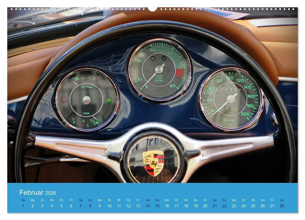 Bild: 9783457663479 | Porsche Classics (hochwertiger Premium Wandkalender 2026 DIN A2...