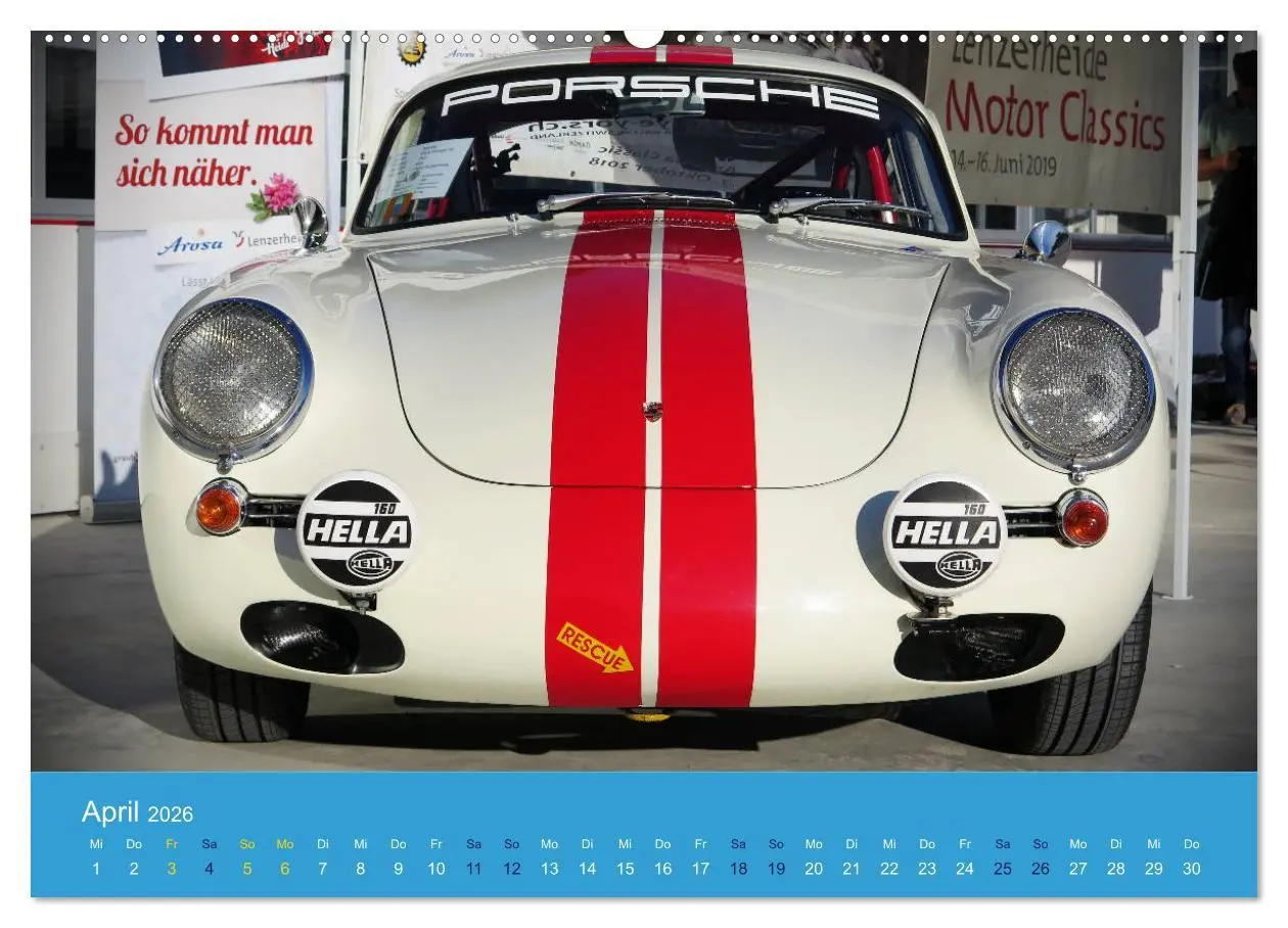 Bild: 9783457663479 | Porsche Classics (hochwertiger Premium Wandkalender 2026 DIN A2...