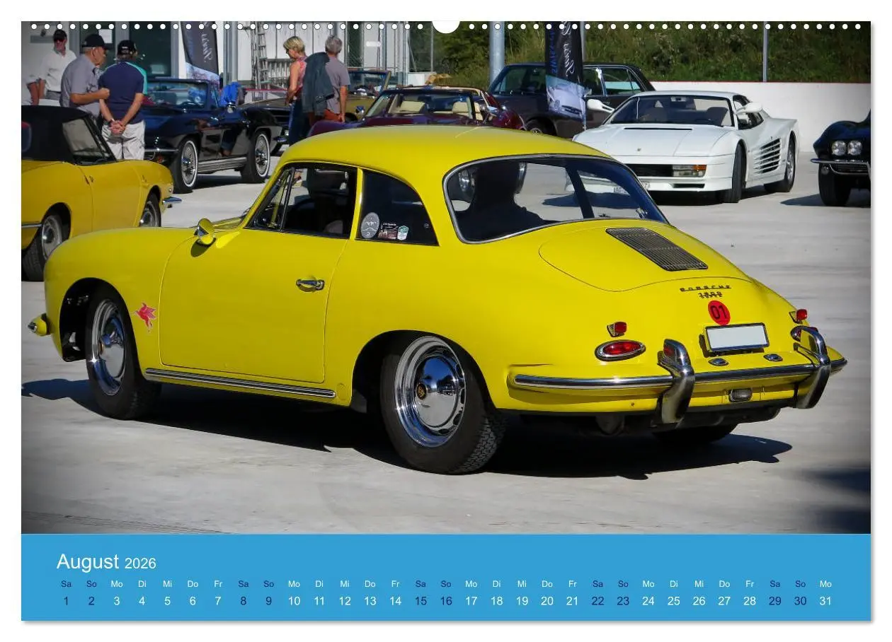 Bild: 9783457663479 | Porsche Classics (hochwertiger Premium Wandkalender 2026 DIN A2...