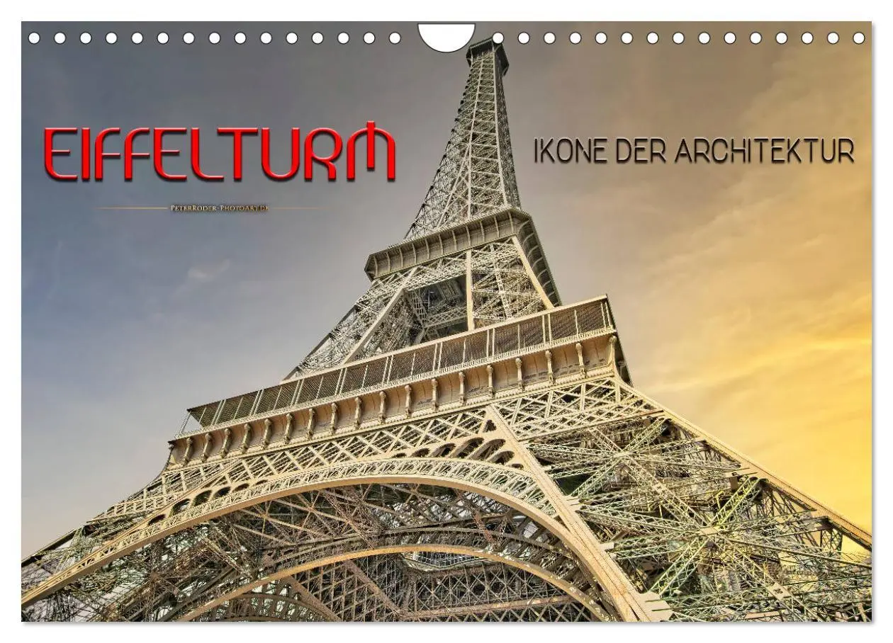 Cover: 9783457733479 | Eiffelturm - Ikone der Architektur (Wandkalender 2026 DIN A4 quer),...