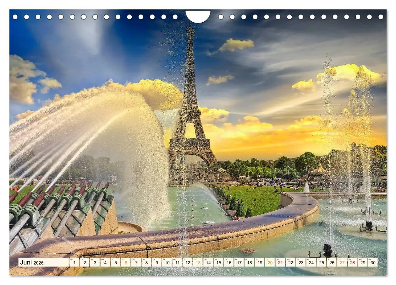 Bild: 9783457733479 | Eiffelturm - Ikone der Architektur (Wandkalender 2026 DIN A4 quer),...