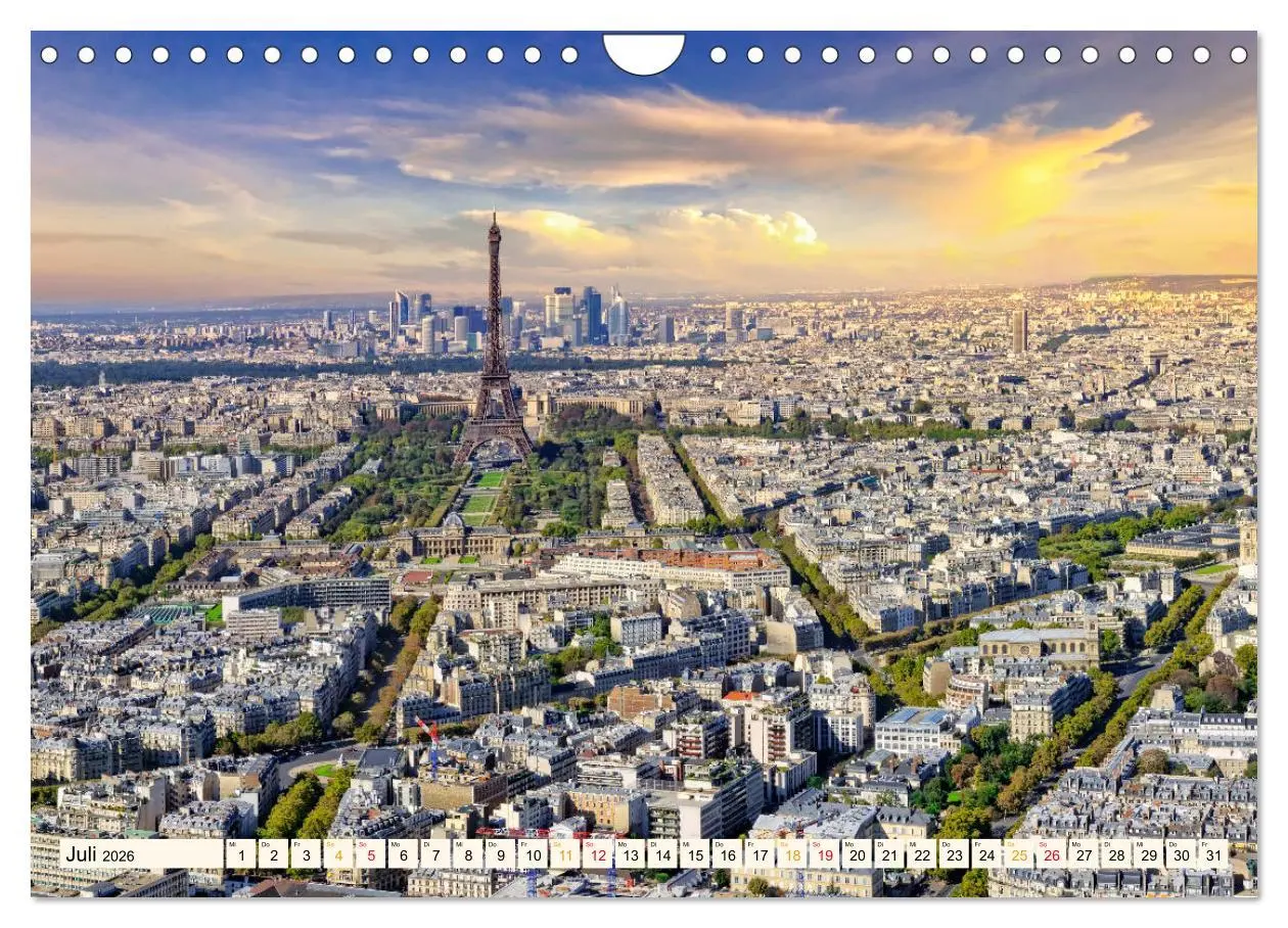 Bild: 9783457733479 | Eiffelturm - Ikone der Architektur (Wandkalender 2026 DIN A4 quer),...