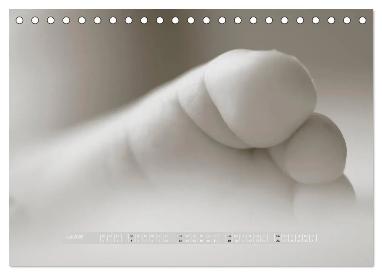 Bild: 9783516133479 | ...so winzig - Babykalender (Tischkalender 2026 DIN A5 quer),...