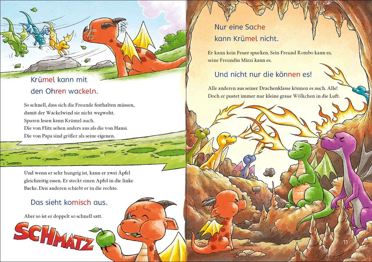 Bild: 9783743223479 | Leselöwen - Komm, wir lesen gemeinsam! - Der kleine Drache Krümel