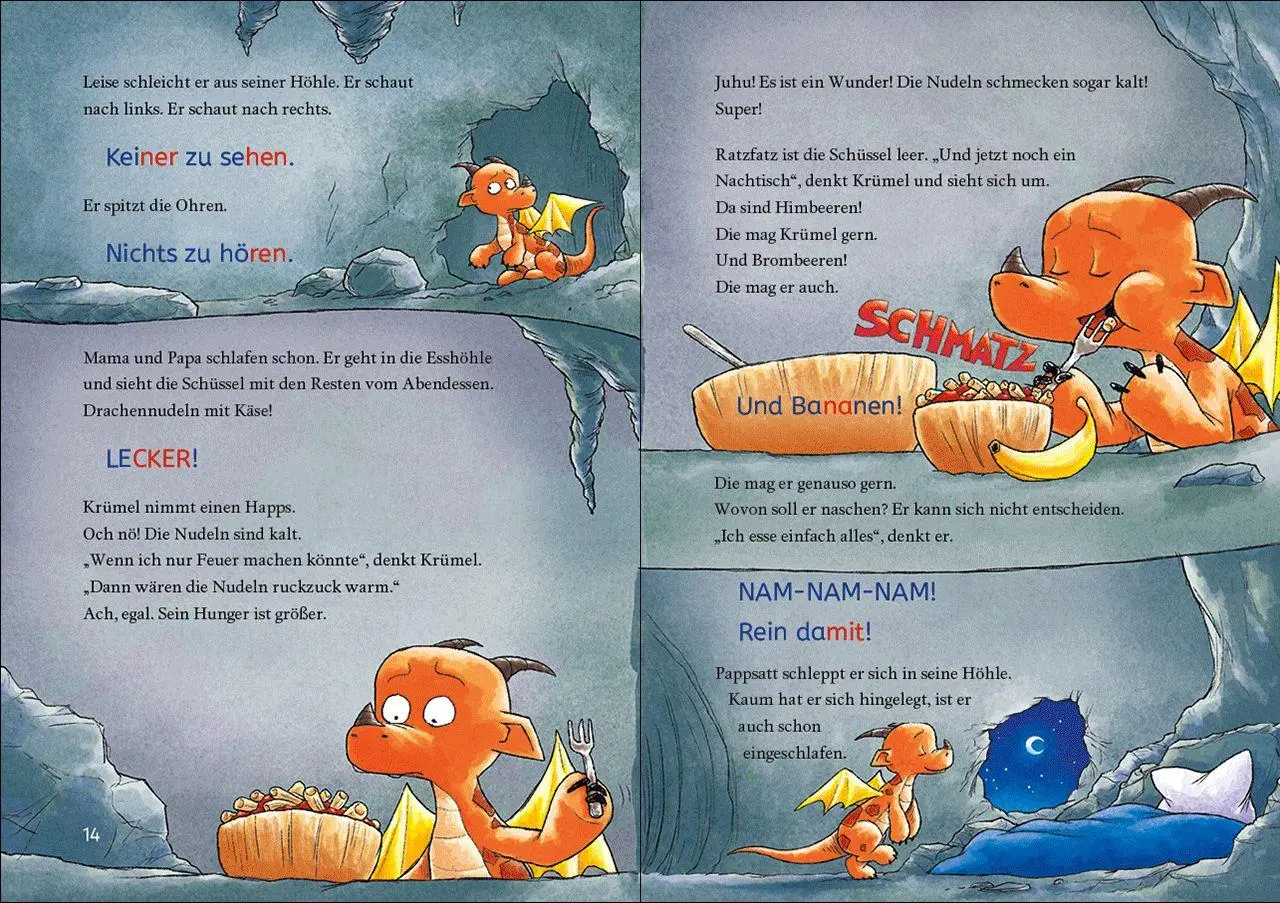 Bild: 9783743223479 | Leselöwen - Komm, wir lesen gemeinsam! - Der kleine Drache Krümel