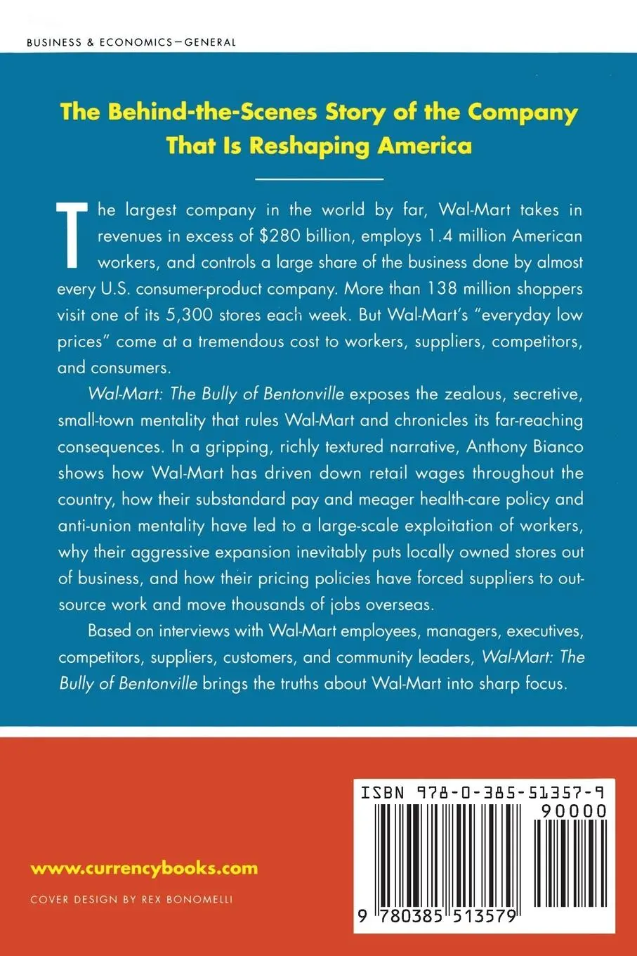 Rückseite: 9780385513579 | Wal-Mart | Anthony Bianco | Taschenbuch | Englisch | 2007 | Crown