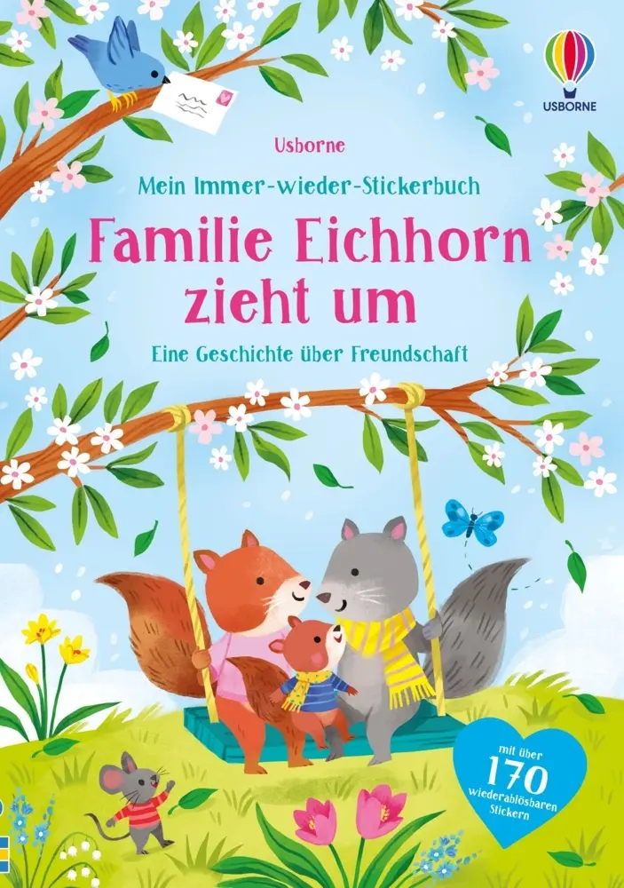 Cover: 9781035703579 | Mein Immer-wieder-Stickerbuch: Familie Eichhorn zieht um | Bathie