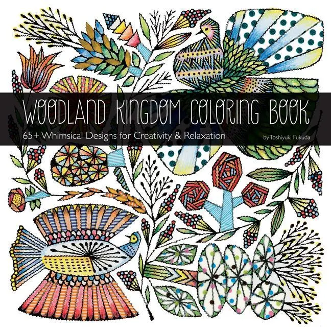 Cover: 9781644033579 | Woodland Kingdom Coloring Book by Toshiyuki Fukuda | Toshiyuki Fukuda