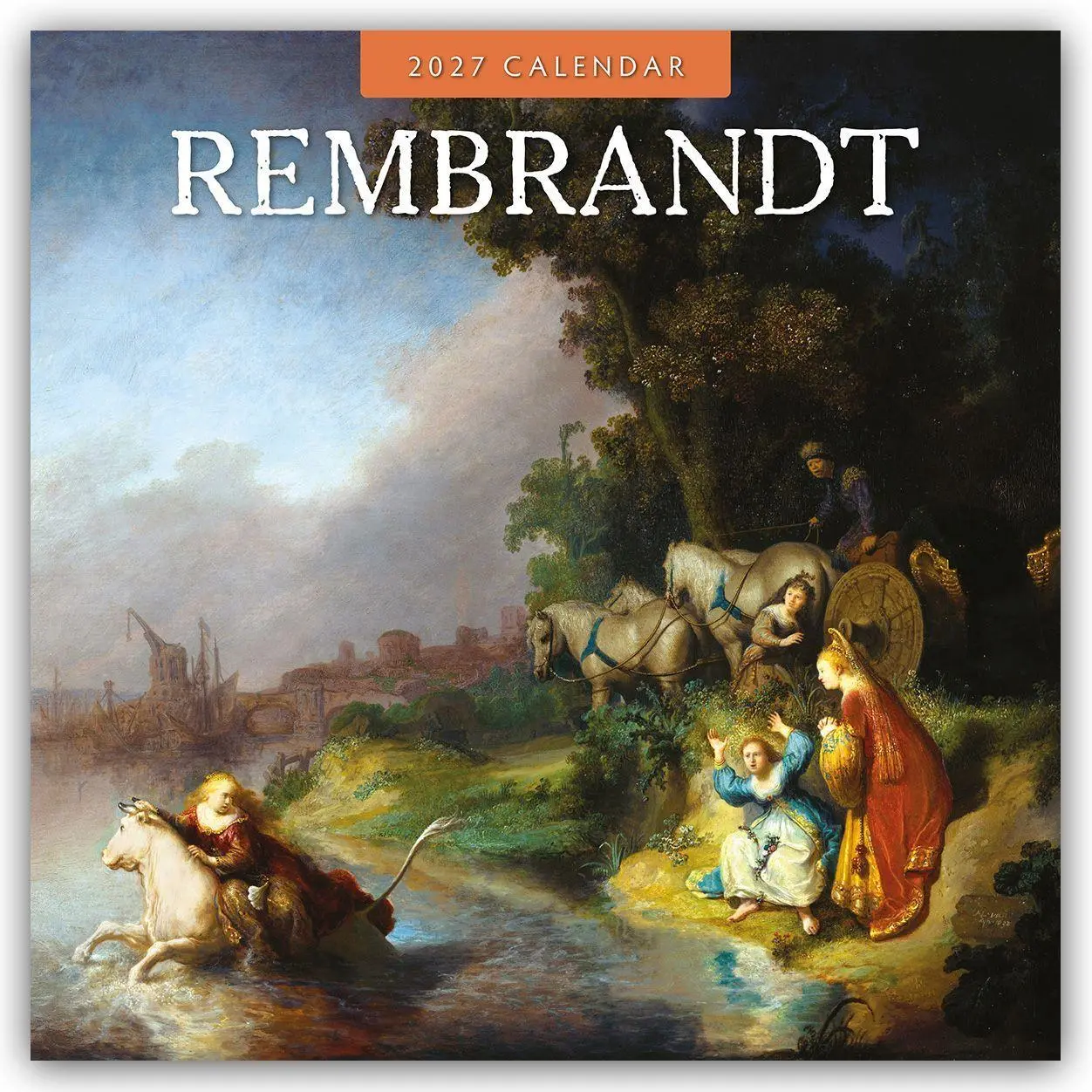 Cover: 9781837013579 | Rembrandt 2027 - 16-Monatskalender | Robin Red | Kalender | 28 S.
