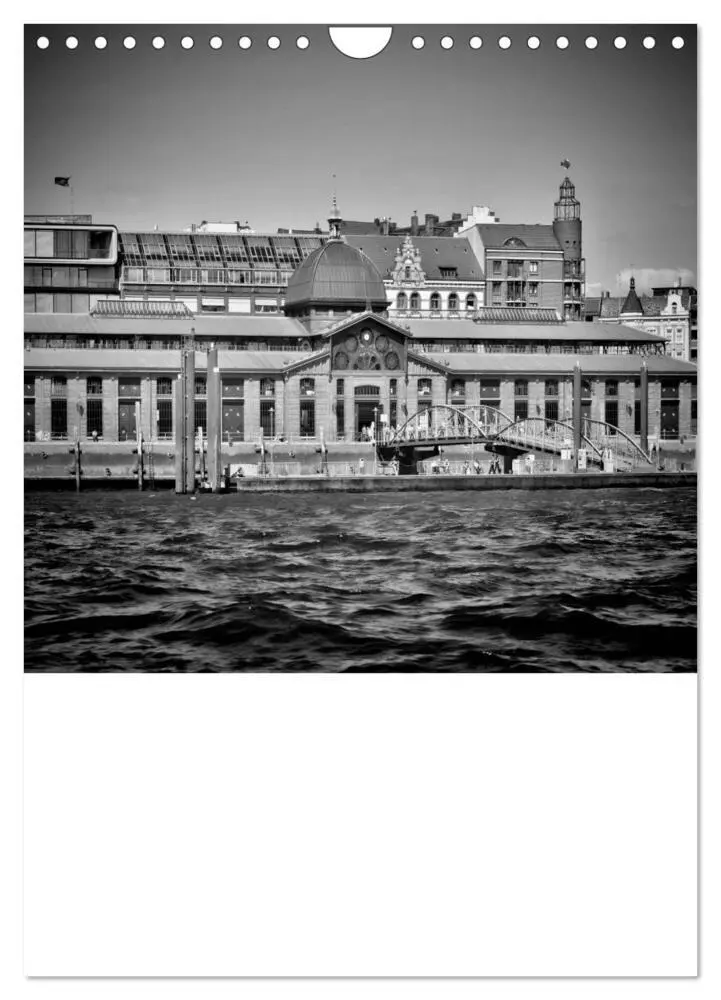 Bild: 9783457033579 | HAMBURG Monochrome Ansichten (Wandkalender 2025 DIN A4 hoch),...