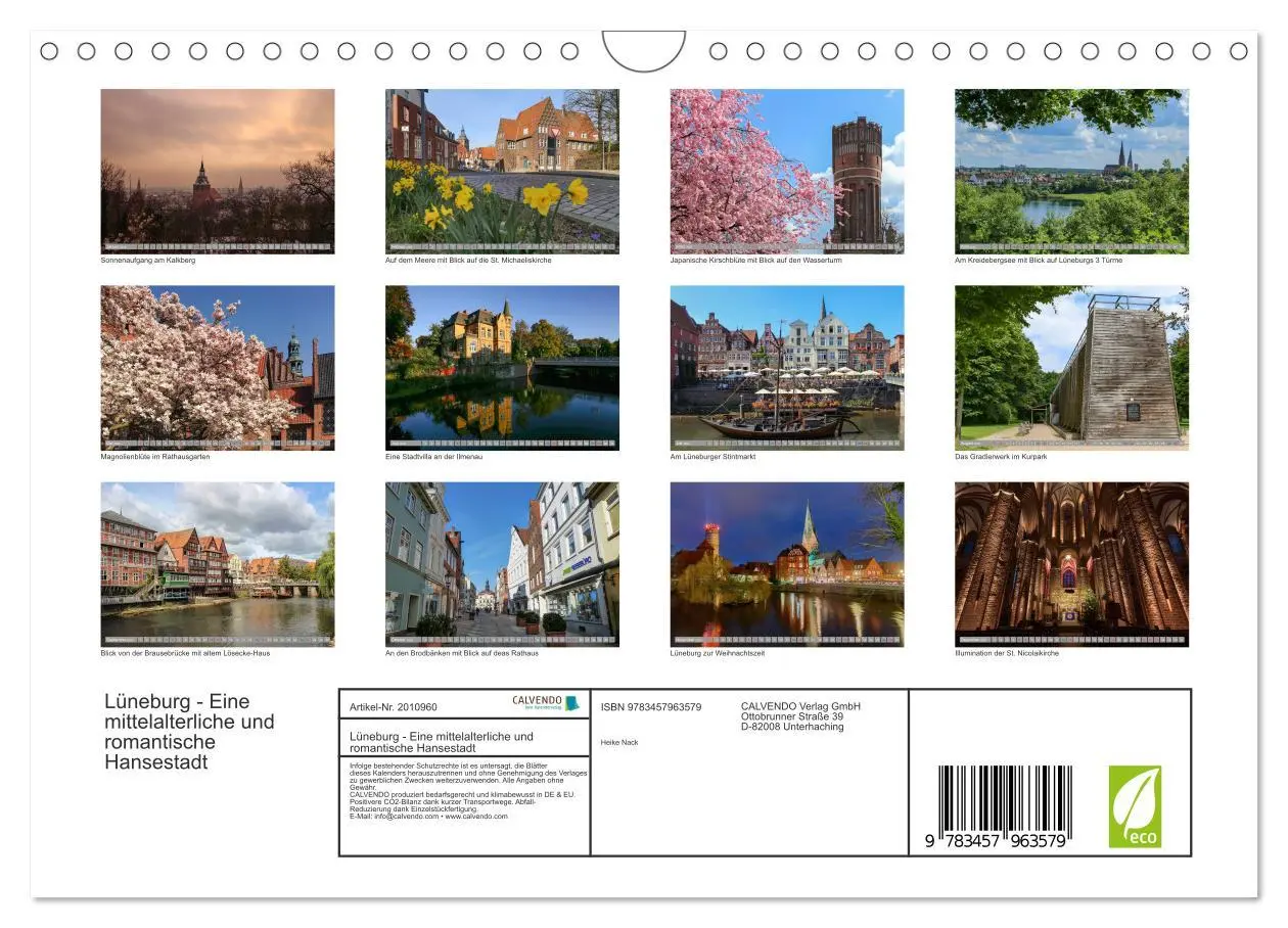 Bild: 9783457963579 | Lüneburg - Eine mittelalterliche und romantische Hansestadt...