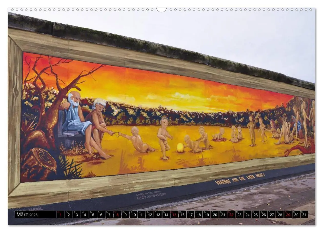 Bild: 9783516053579 | Berlin - Die East Side Gallery (hochwertiger Premium Wandkalender...