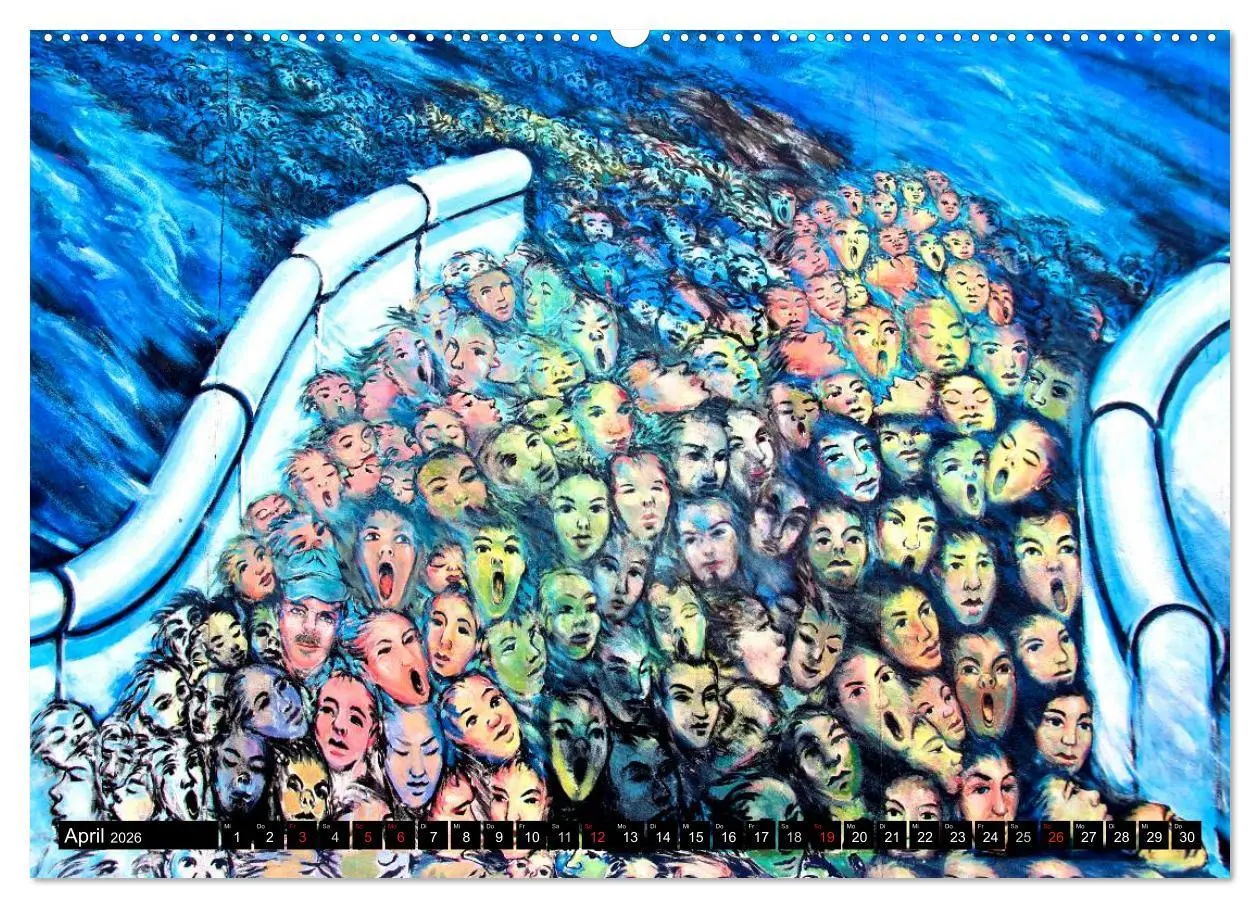Bild: 9783516053579 | Berlin - Die East Side Gallery (hochwertiger Premium Wandkalender...