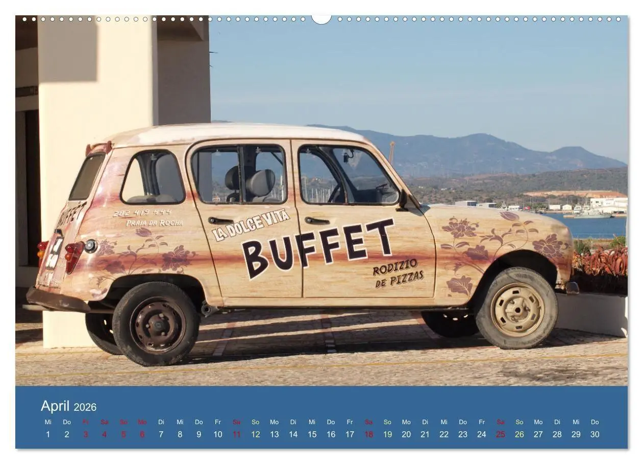 Bild: 9783516673579 | Kultauto aus Frankreich - Renault 4 (Wandkalender 2026 DIN A2...