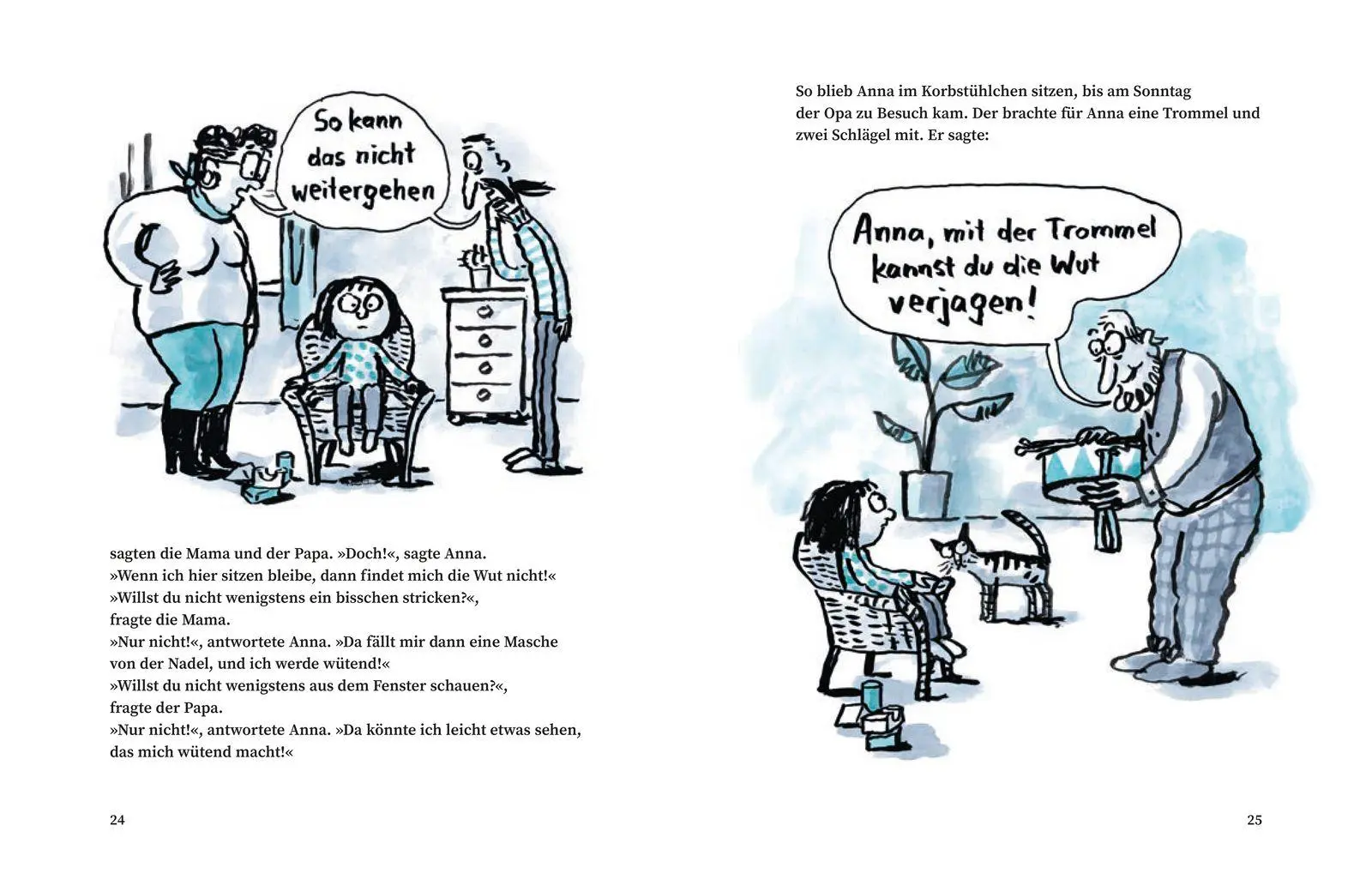 Bild: 9783737373579 | Anna und die Wut | Christine Nöstlinger | Buch | 40 S. | Deutsch