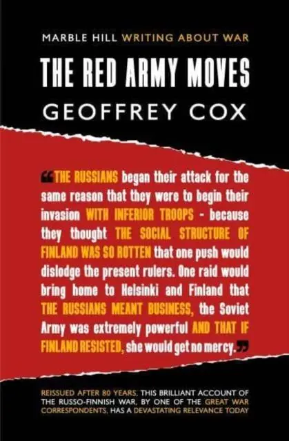 Cover: 9781838303679 | THE RED ARMY MOVES | Geoffrey Cox | Taschenbuch | Englisch | 2022
