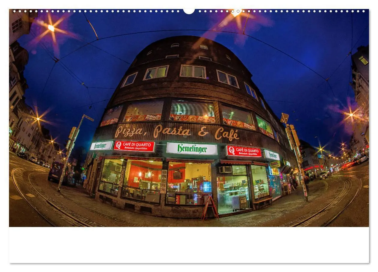 Bild: 9783435173679 | Nachts in Bremen (hochwertiger Premium Wandkalender 2025 DIN A2...