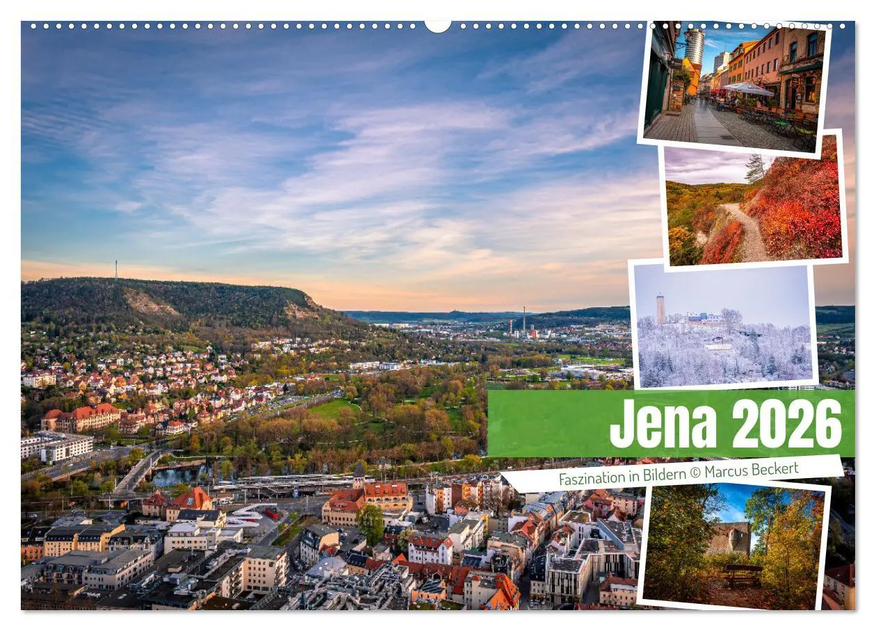 Cover: 9783457403679 | Jena - Faszination in Bildern (Wandkalender 2026 DIN A2 quer),...