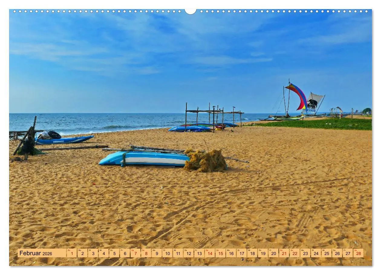 Bild: 9783457643679 | Sri Lanka, Palmen, Strand und Meer (Wandkalender 2026 DIN A2 quer),...