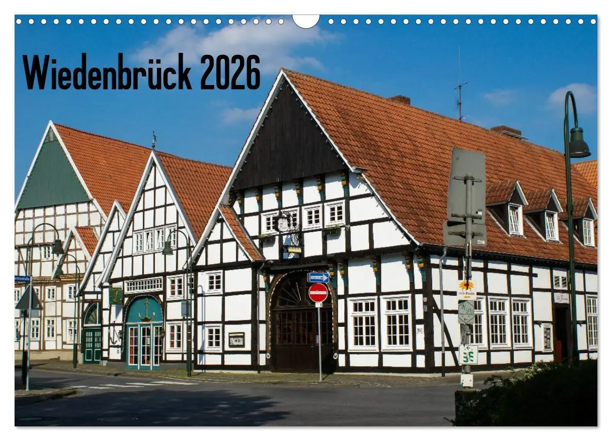 Cover: 9783516113679 | Wiedenbrück 2026 (Wandkalender 2026 DIN A3 quer), CALVENDO...