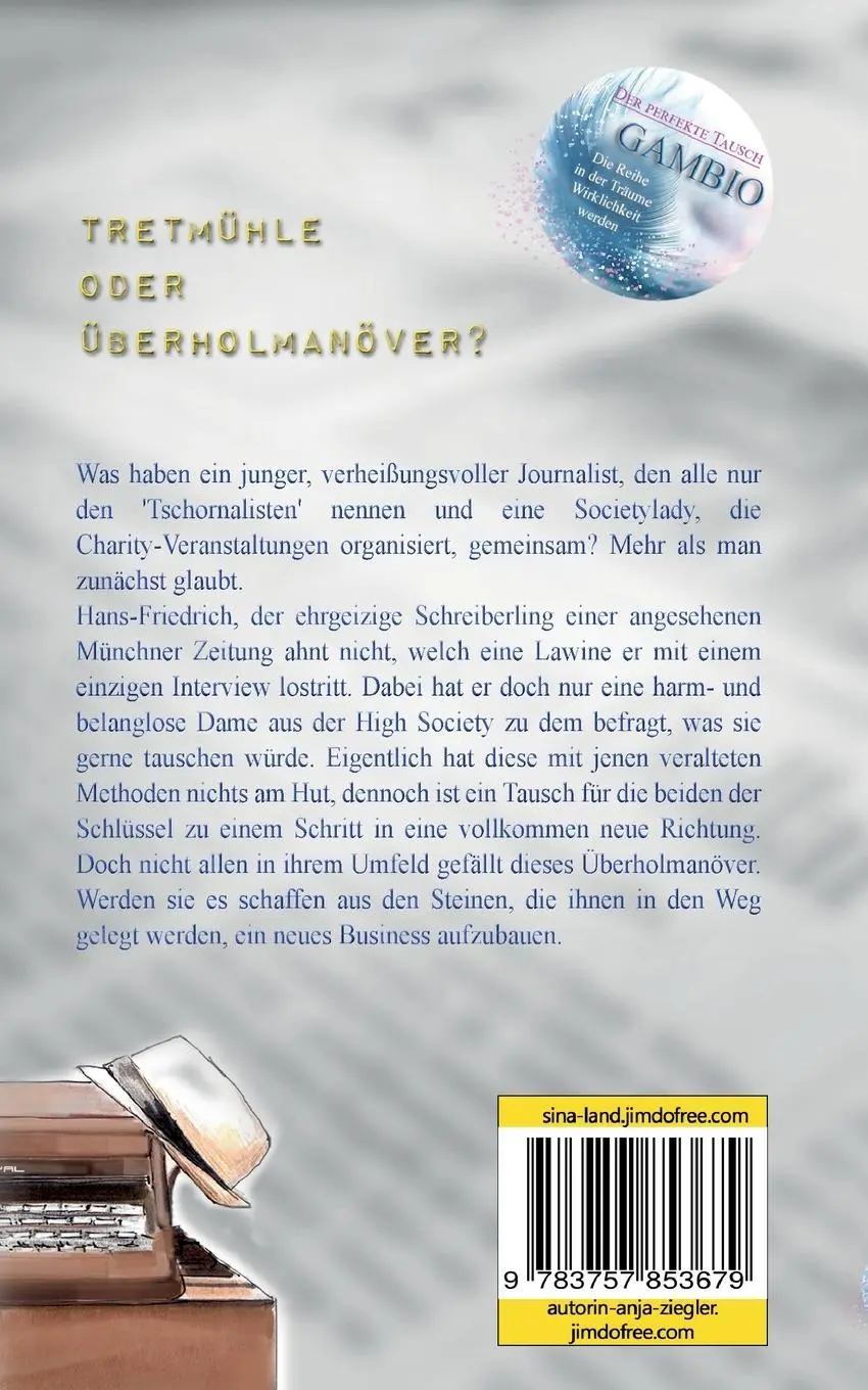 Rückseite: 9783757853679 | Gambio - Der perfekte Tausch | Sina Land (u. a.) | Taschenbuch | 2023