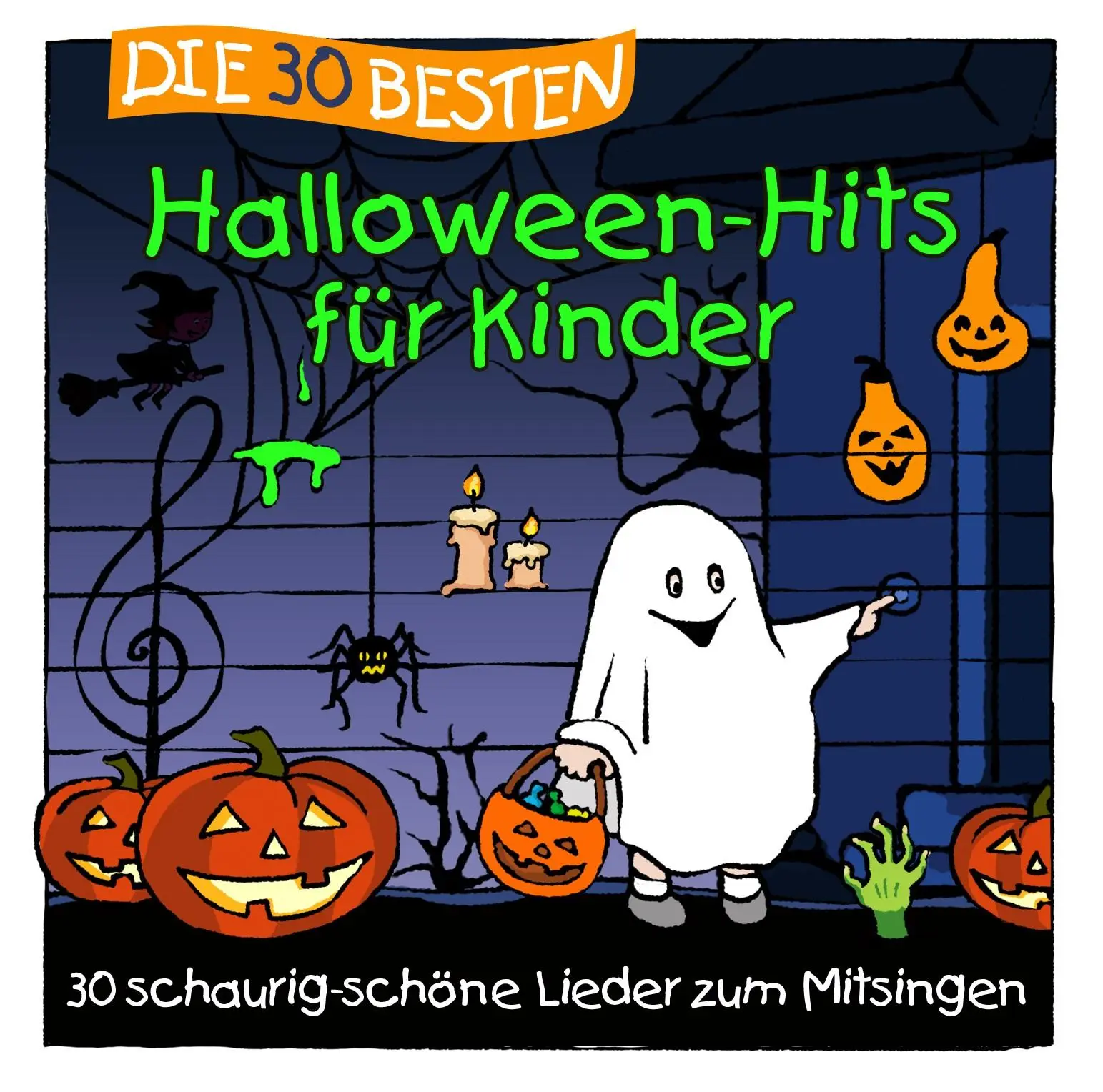 Cover: 4056813583779 | Die 30 besten Halloween-Hits für Kinder | S. Sommerland (u. a.) | CD