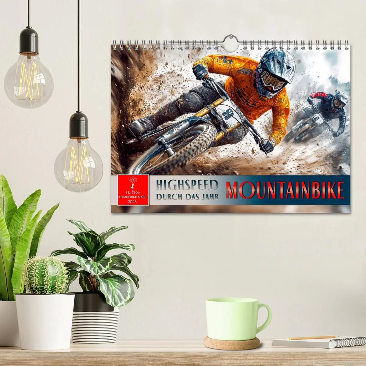 Bild: 9783457253779 | Mountainbike - Highspeed durch das Jahr (Wandkalender 2026 DIN A4...