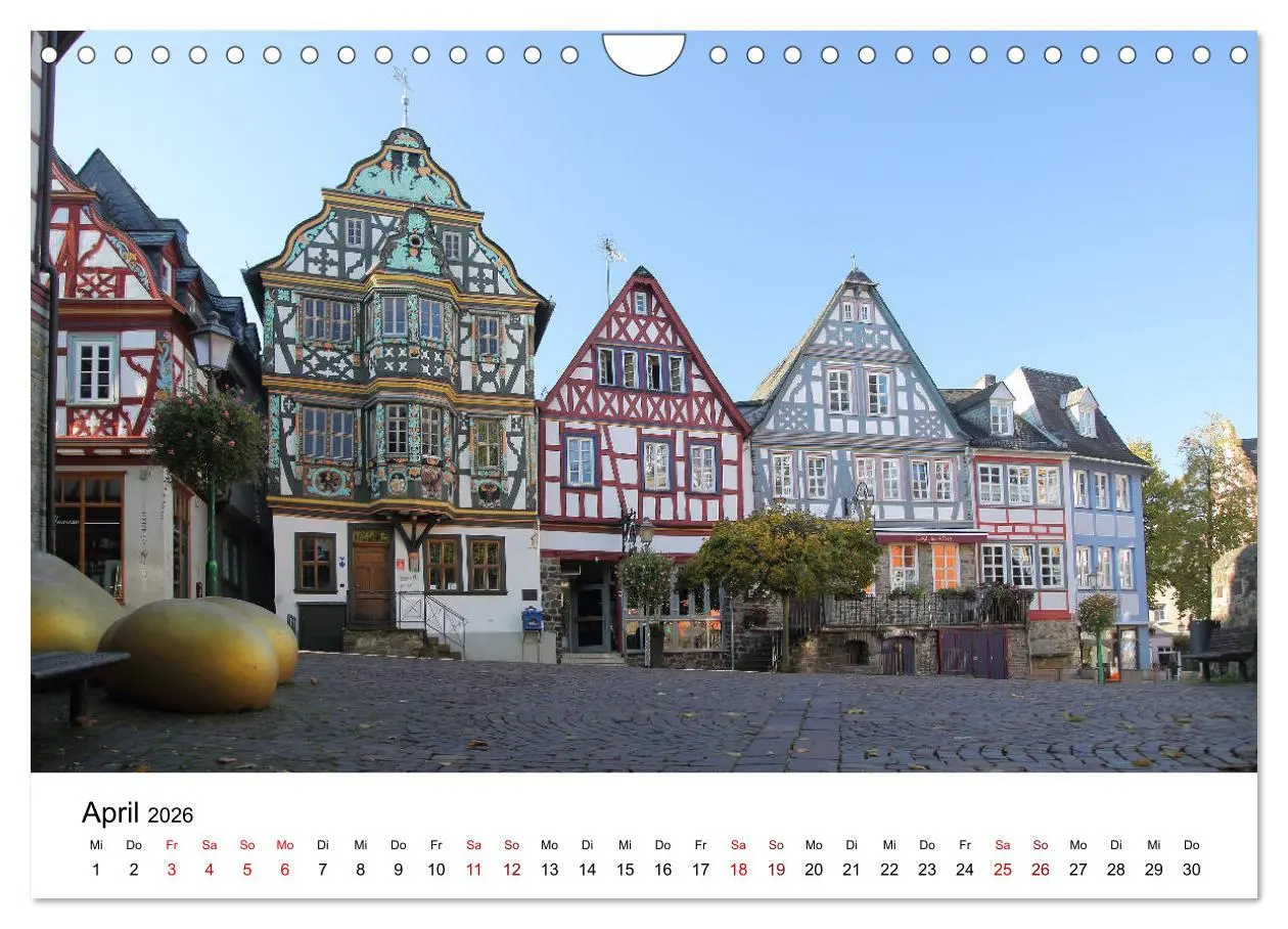 Bild: 9783457703779 | Idstein Perle im Taunus (Wandkalender 2026 DIN A4 quer), CALVENDO...
