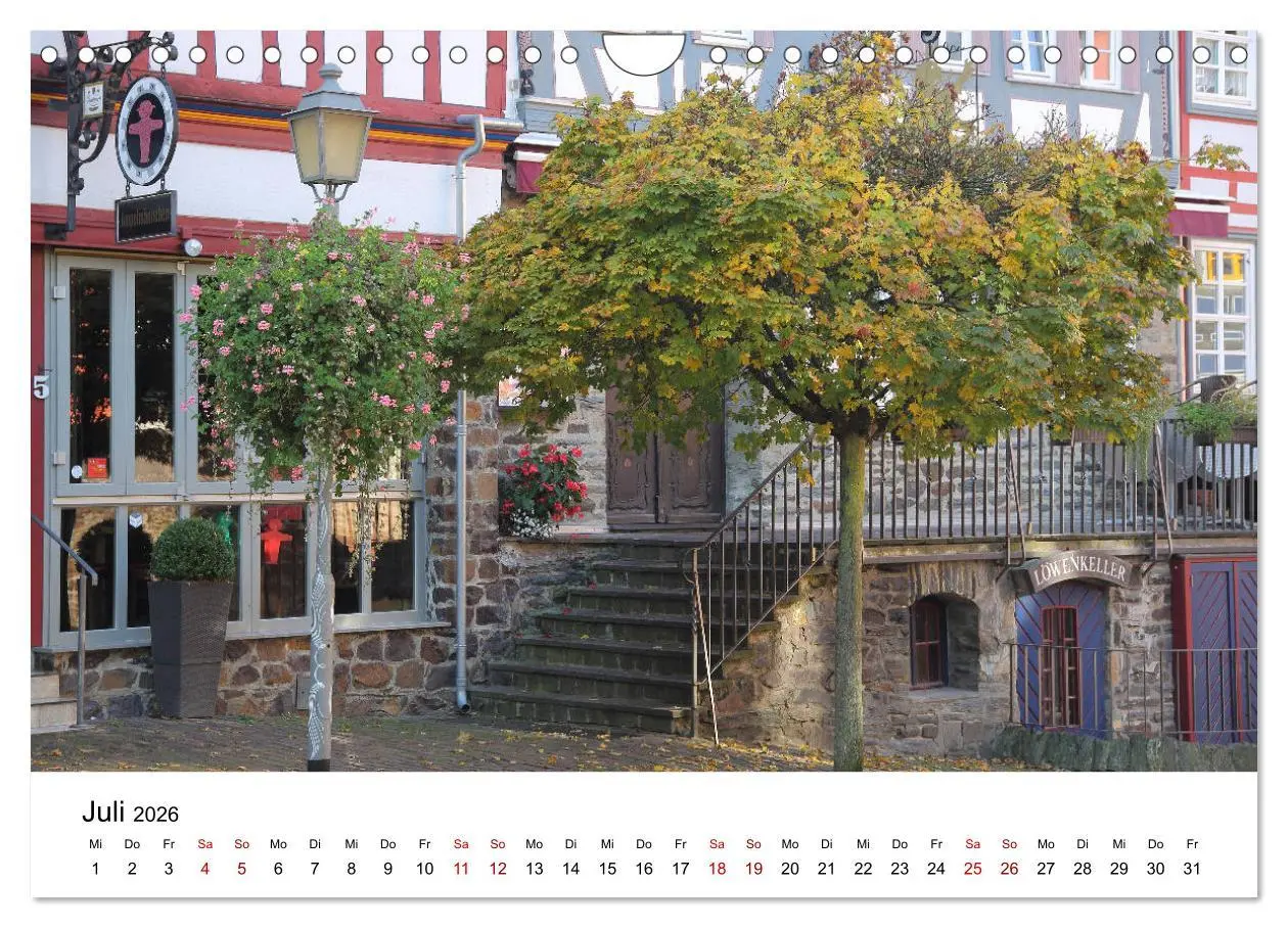 Bild: 9783457703779 | Idstein Perle im Taunus (Wandkalender 2026 DIN A4 quer), CALVENDO...