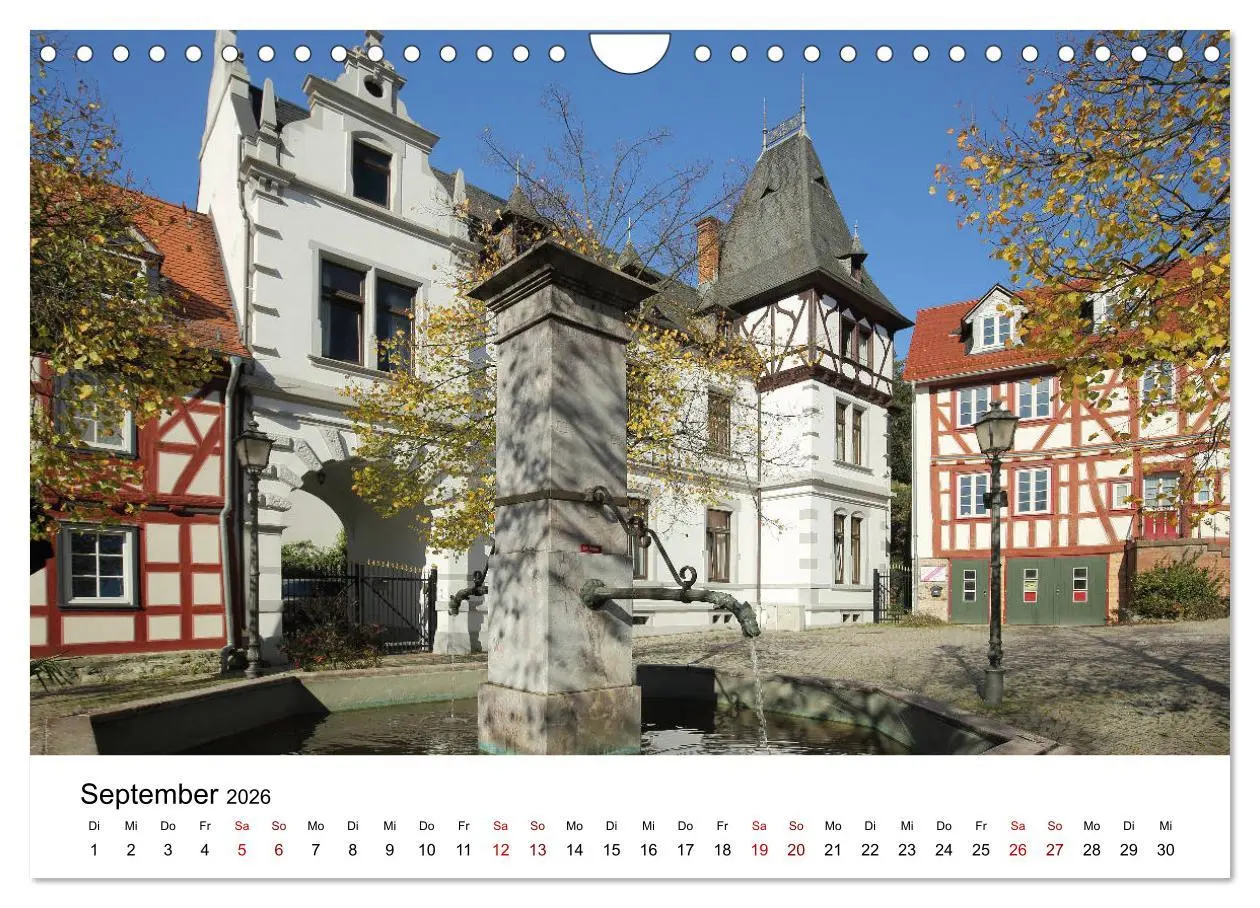 Bild: 9783457703779 | Idstein Perle im Taunus (Wandkalender 2026 DIN A4 quer), CALVENDO...