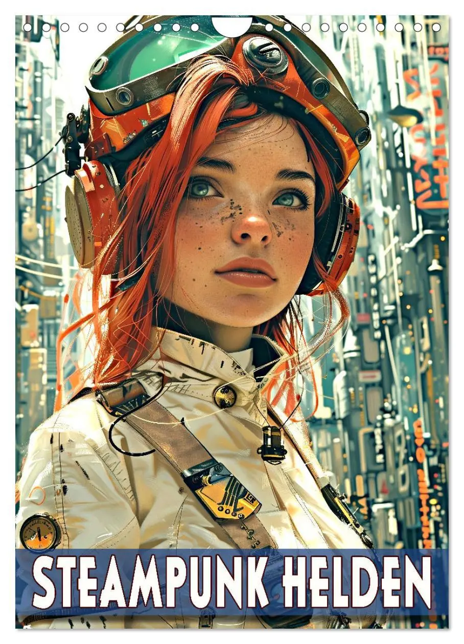 Cover: 9783516273779 | Steampunk Helden (Wandkalender 2026 DIN A4 hoch), CALVENDO...