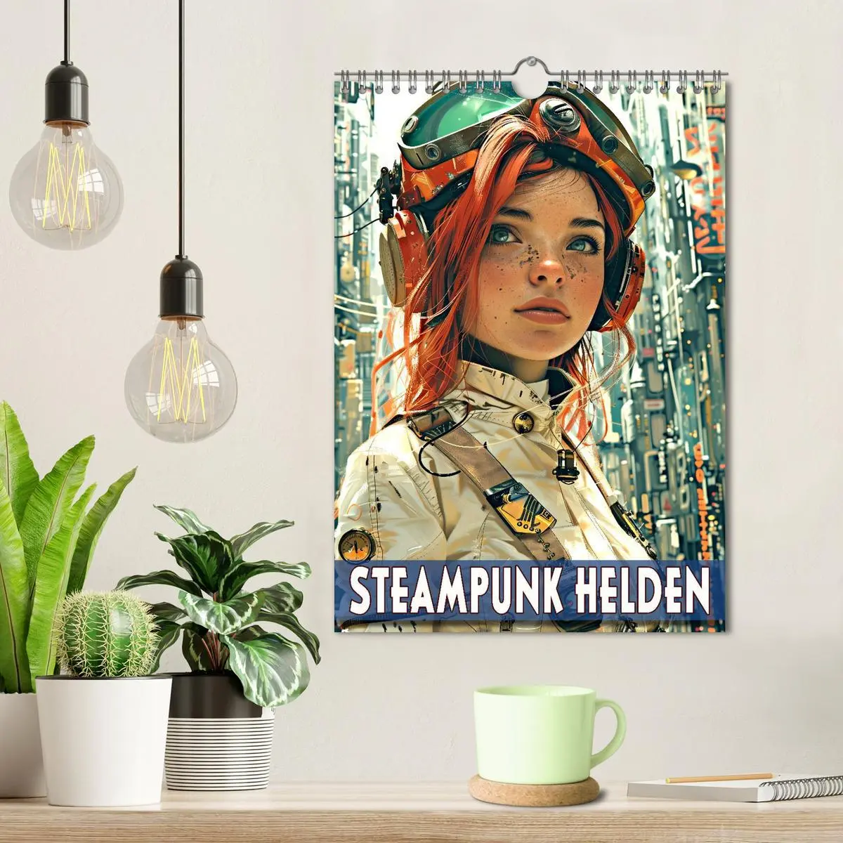 Bild: 9783516273779 | Steampunk Helden (Wandkalender 2026 DIN A4 hoch), CALVENDO...