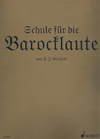 Cover: 9790001043779 | Schule Fur Die Barocklaute | Franz Julius Giesbert | Buch