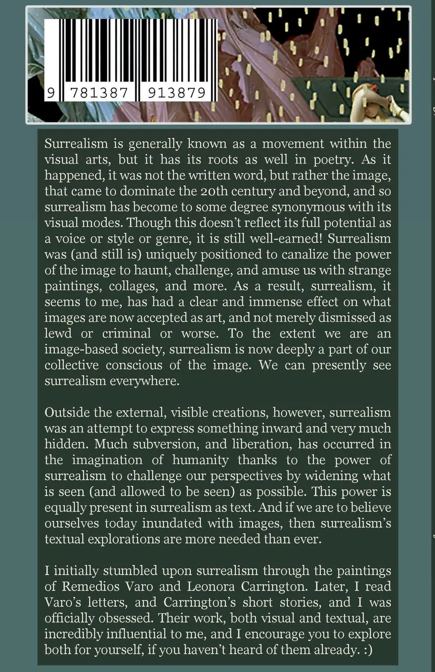Rückseite: 9781387913879 | surrealist poetry, vol. 1 | James Andrew Carroll | Taschenbuch | 2022