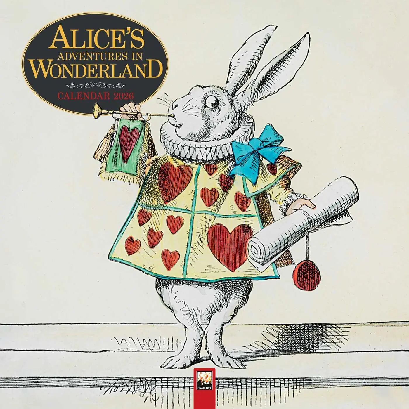 Cover: 9781835623879 | Science Museum: Alice's Adventures in Wonderland Wall Calendar 2026...