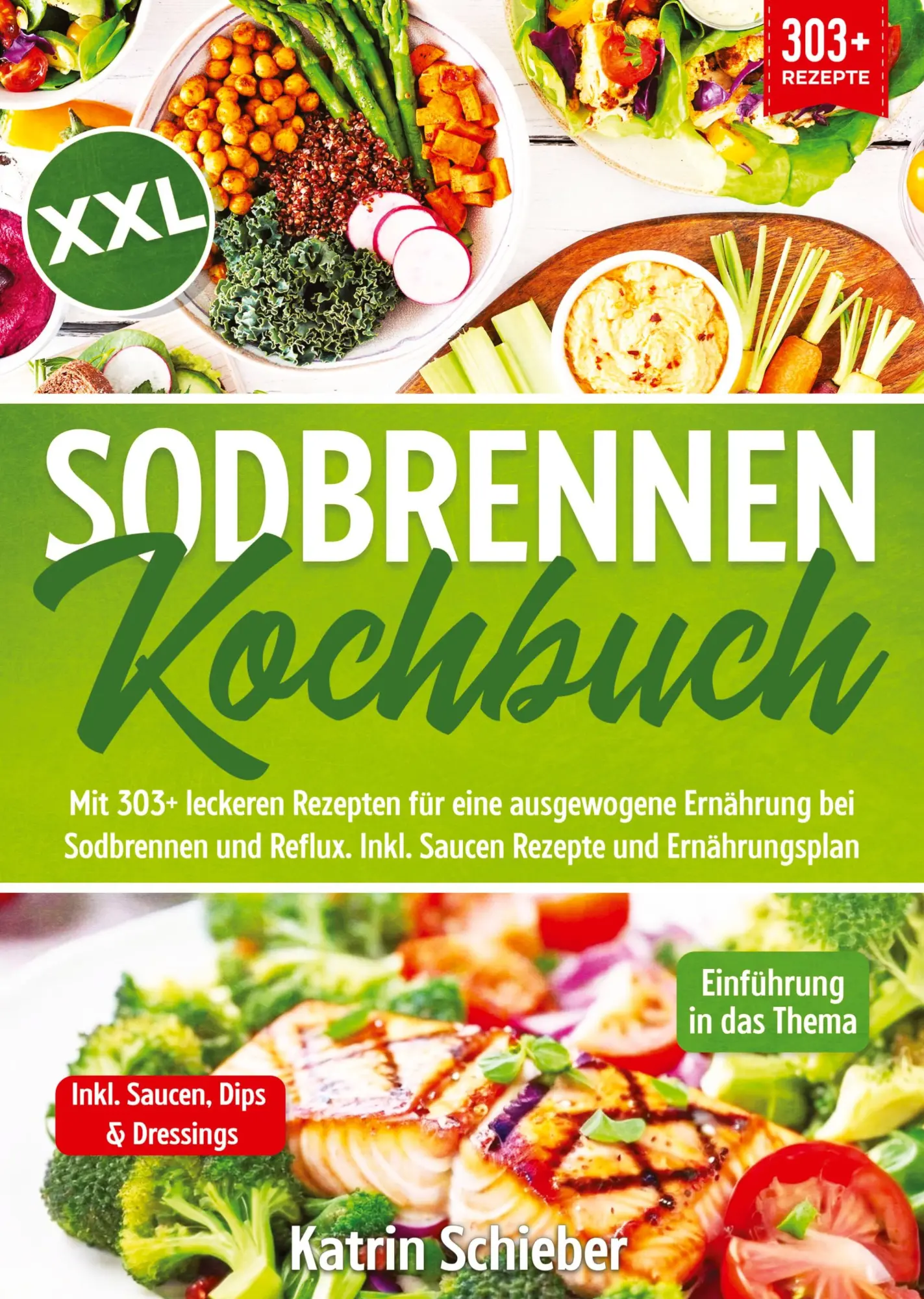 Cover: 9783384293879 | XXL Sodbrennen Kochbuch | Katrin Schieber | Taschenbuch | 232 S.