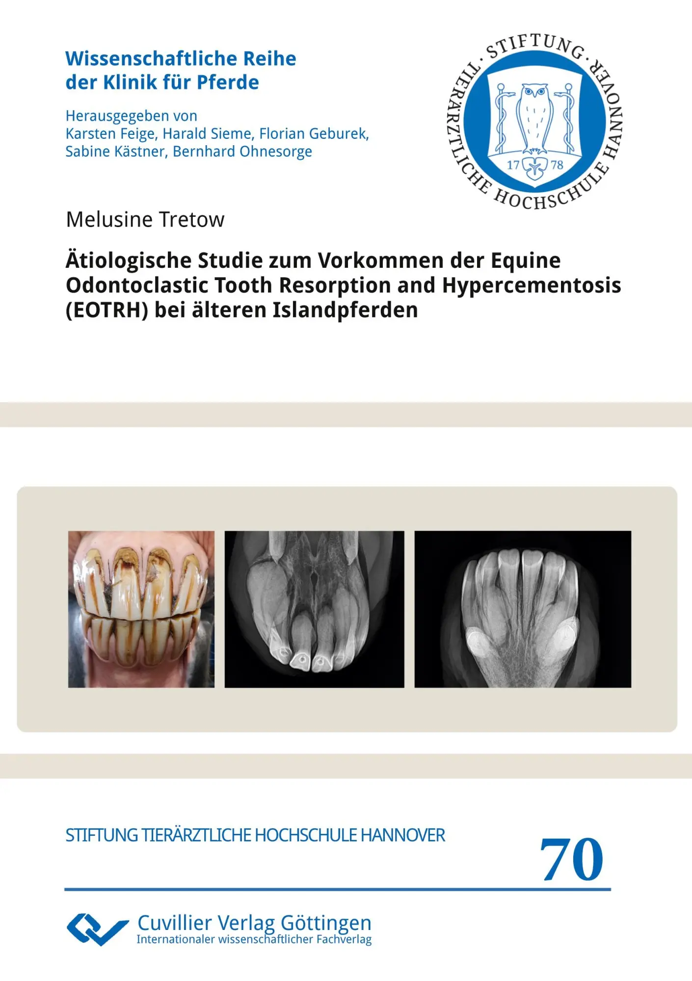 Cover: 9783689523879 | Ätiologische Studie zum Vorkommen der Equine Odontoclastic Tooth...