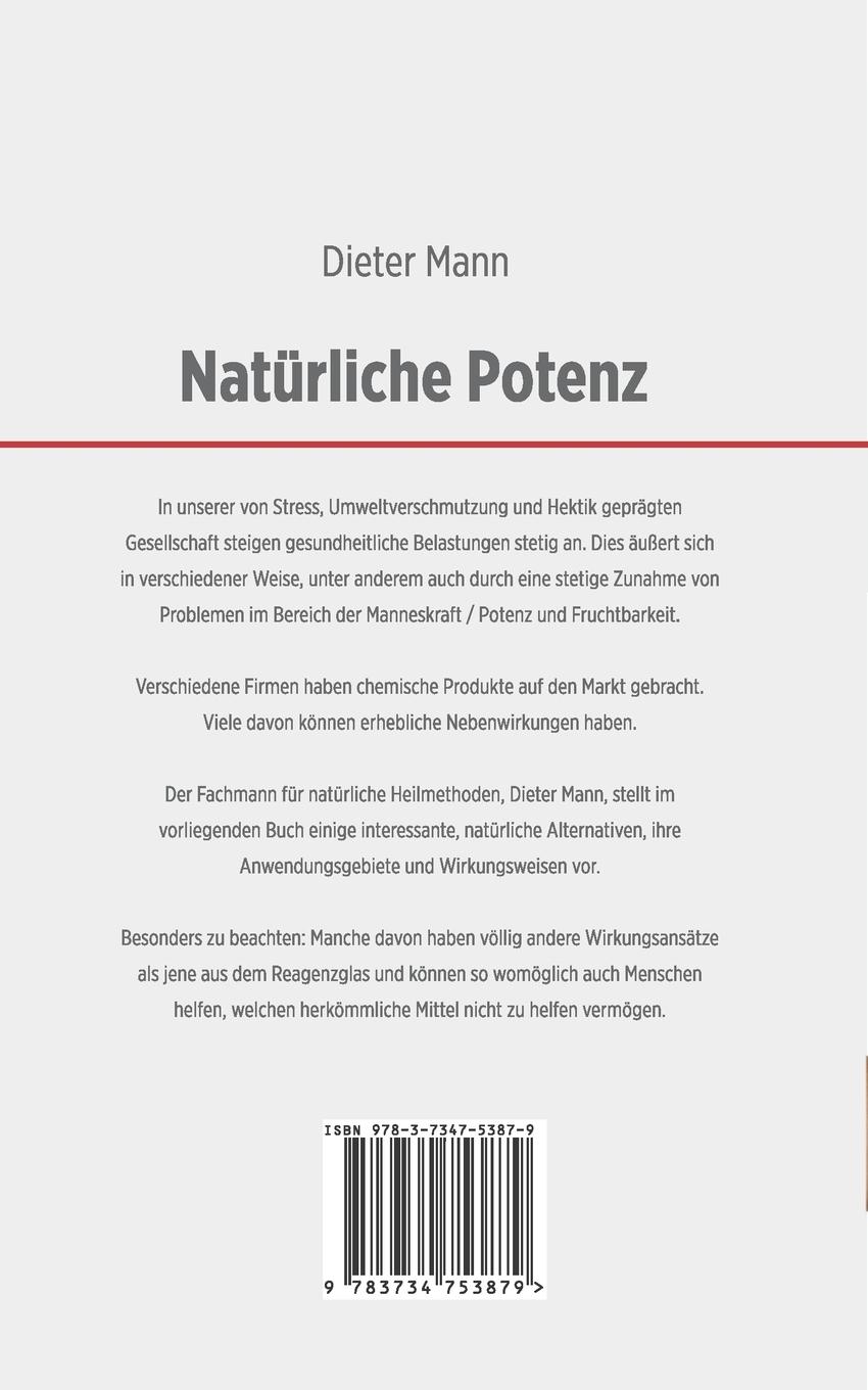 Rückseite: 9783734753879 | Natürliche Potenz - was tun, wenn das 'Beste Stück' streikt? | Mann