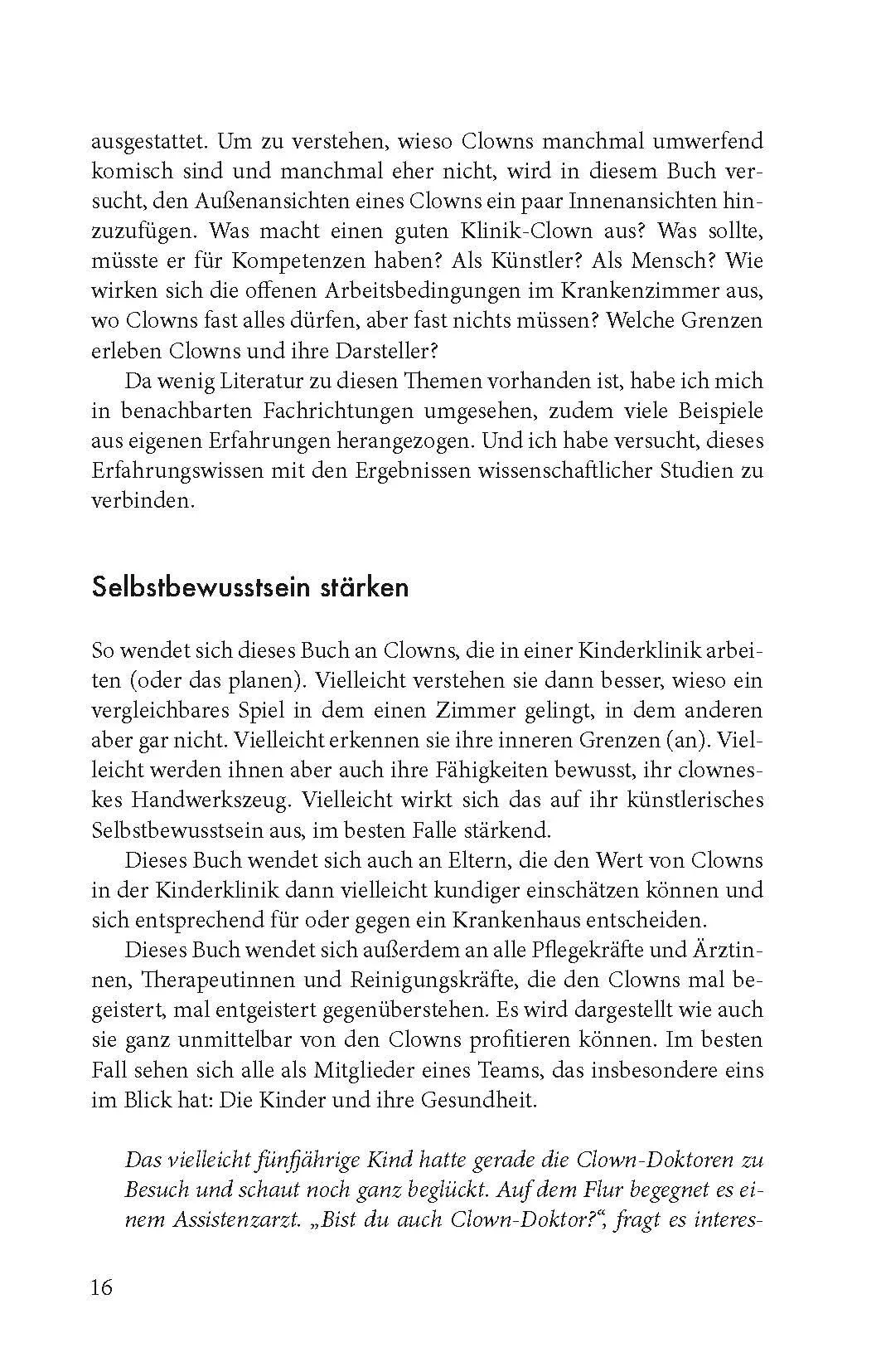 Bild: 9783863213879 | Wirklich komisch | Wenn Clowns Kinder im Krankenhaus besuchen | Fey