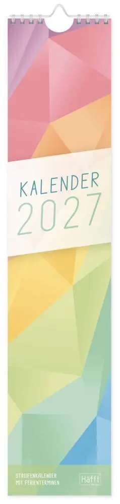 Streifenkalender 2027