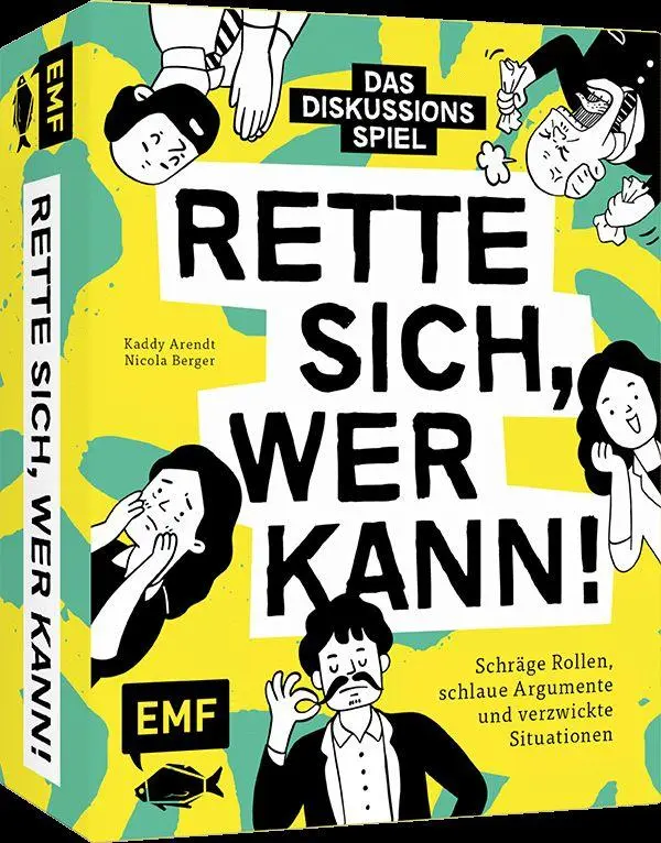 Cover: 4260478343979 | Kartenspiel: Rette sich, wer kann! - Das Diskussions-Spiel | Spiel