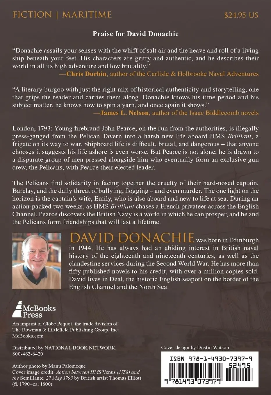 Rückseite: 9781493073979 | By the Mast Divided | A John Pearce Adventure | David Donachie | Buch